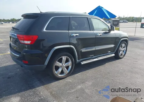 2012 Jeep Grand Cherokee Overland z USA, uszkodzony, nr VIN 1C4RJECT9CC137755